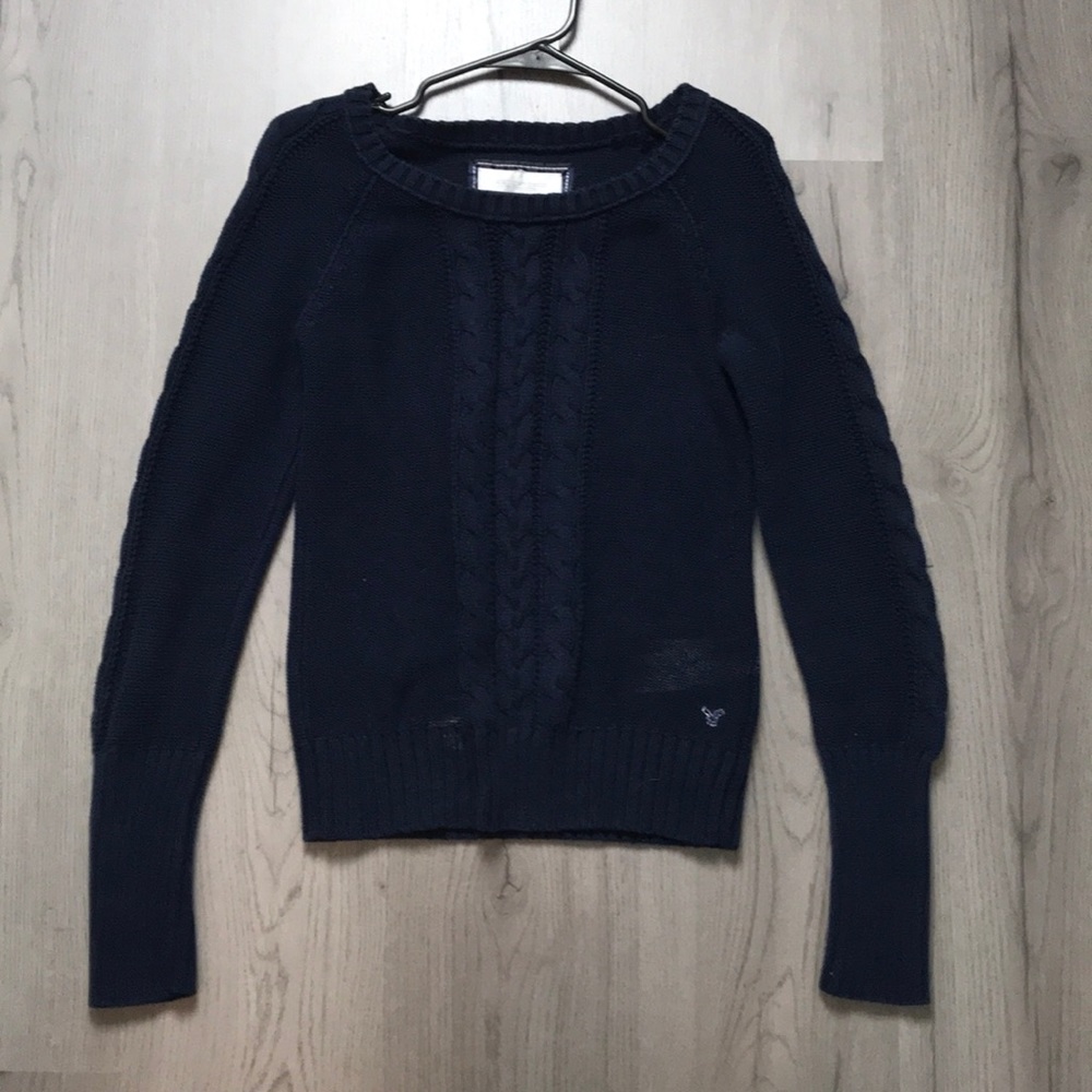 Blue sweater